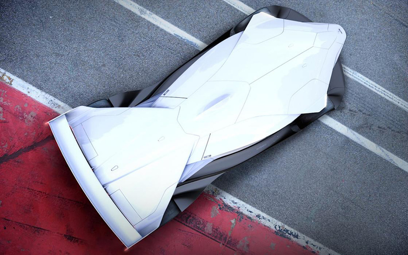 Illustration for article titled This Windowless Autonomous Racer Promises A 4-Minute Le Mans Lap